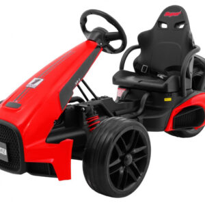 Gokart na akumulator Bolid XR-1 dla dzieci Czerwony