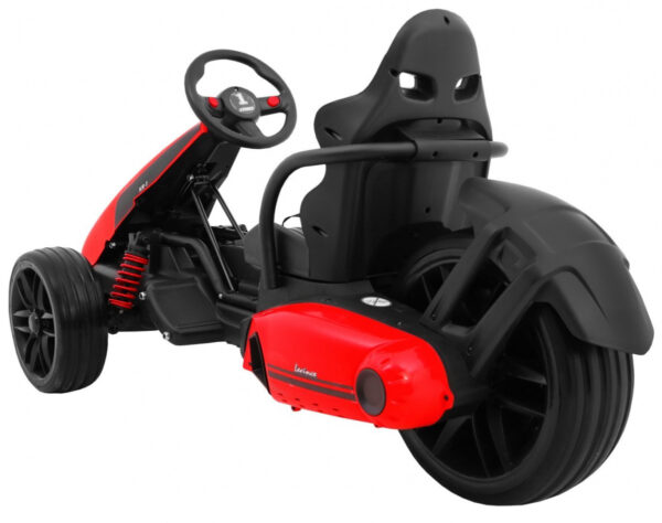 Gokart na akumulator Bolid XR-1 dla dzieci Czerwony