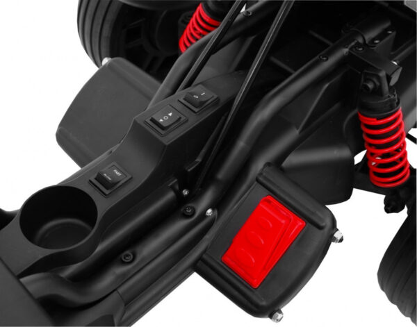 Gokart na akumulator Bolid XR-1 dla dzieci Czerwony