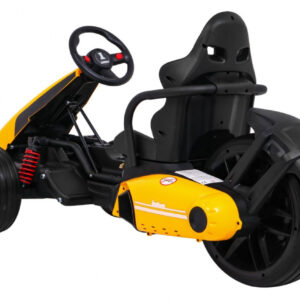 Gokart na akumulator Bolid XR-1 dla dzieci Żółty