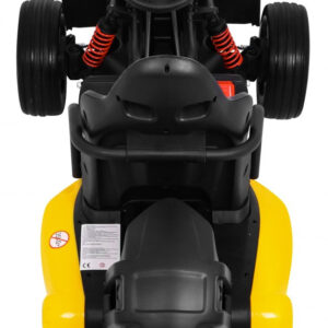 Gokart na akumulator Bolid XR-1 dla dzieci Żółty