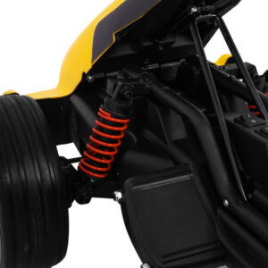 Gokart na akumulator Bolid XR-1 dla dzieci Żółty