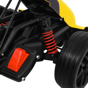 Gokart na akumulator Bolid XR-1 dla dzieci Żółty