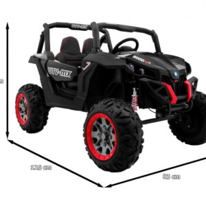 Buggy SuperStar dla dzieci Czarny