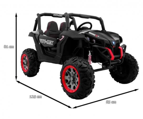 Buggy SuperStar dla dzieci Czarny