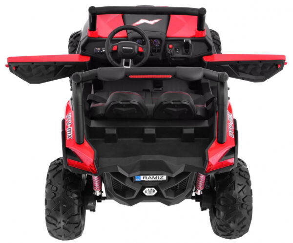 Buggy SuperStar dla dzieci Czerwony
