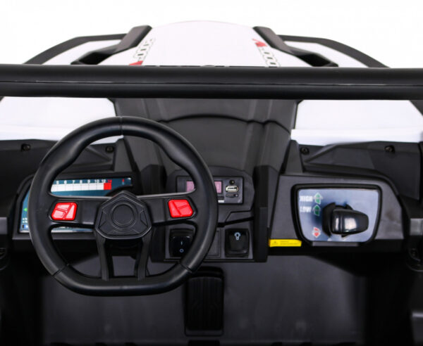 Buggy UTV-MX na akumulator dla dzieci Biały