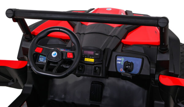 Buggy UTV-MX na akumulator dla dzieci Czerwony