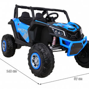 Buggy UTV-MX na akumulator dla dzieci Niebieski