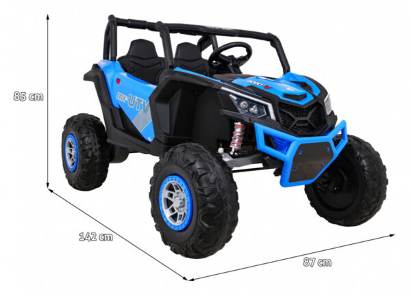 Buggy UTV-MX na akumulator dla dzieci Niebieski