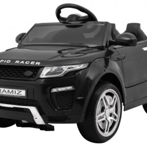 Autko Rapid Racer elektryczne dla dzieci, Czarny SUV