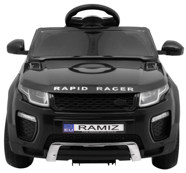 Autko Rapid Racer elektryczne dla dzieci, Czarny SUV