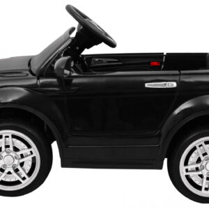 Autko Rapid Racer elektryczne dla dzieci, Czarny SUV