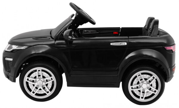 Autko Rapid Racer elektryczne dla dzieci, Czarny SUV