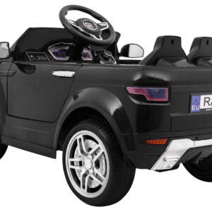 Autko Rapid Racer elektryczne dla dzieci, Czarny SUV