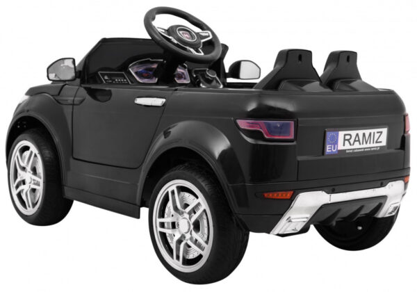 Autko Rapid Racer elektryczne dla dzieci, Czarny SUV