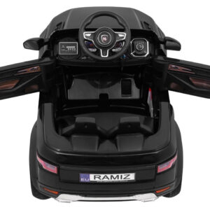 Autko Rapid Racer elektryczne dla dzieci, Czarny SUV
