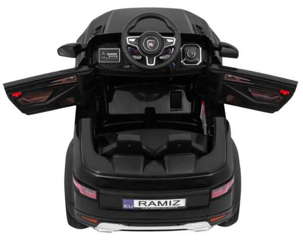 Autko Rapid Racer elektryczne dla dzieci, Czarny SUV