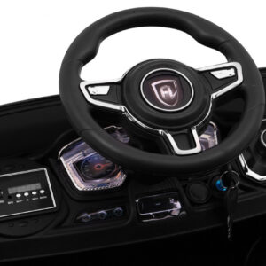 Autko Rapid Racer elektryczne dla dzieci, Czarny SUV