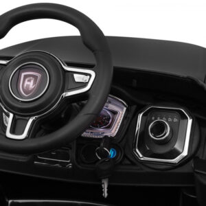 Autko Rapid Racer elektryczne dla dzieci, Czarny SUV