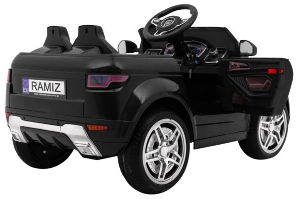 Autko Rapid Racer elektryczne dla dzieci, Czarny SUV