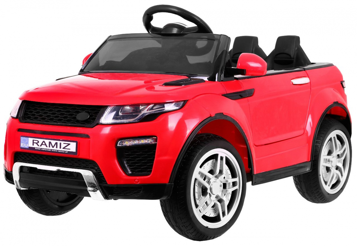 Autko Rapid Racer elektryczne dla dzieci, Czerwony SUV