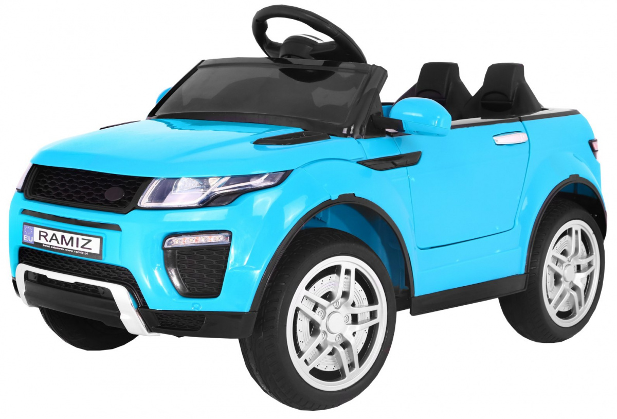 Autko Rapid Racer elektryczne dla dzieci - Niebieski SUV