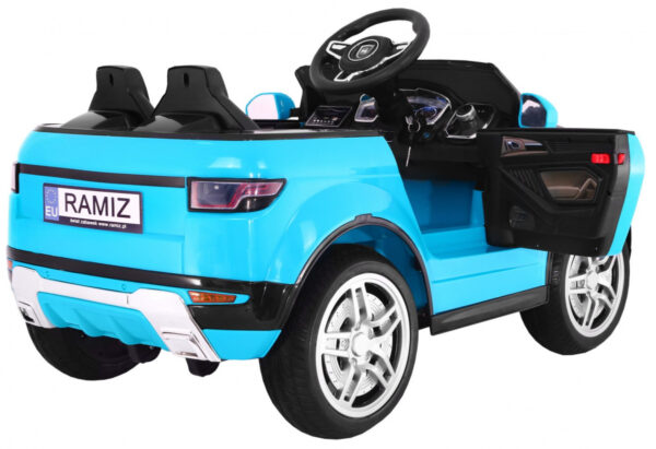Autko Rapid Racer elektryczne dla dzieci - Niebieski SUV