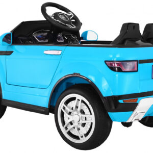 Autko Rapid Racer elektryczne dla dzieci - Niebieski SUV