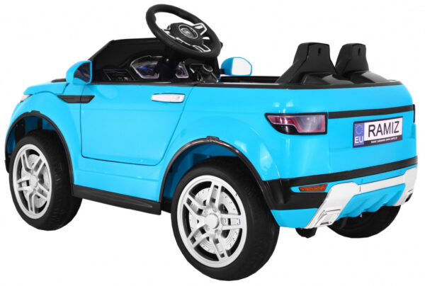 Autko Rapid Racer elektryczne dla dzieci - Niebieski SUV
