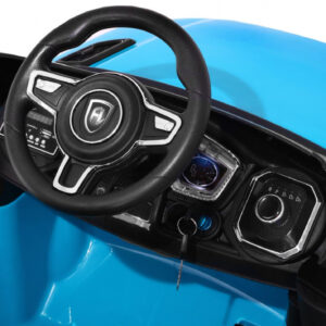 Autko Rapid Racer elektryczne dla dzieci - Niebieski SUV