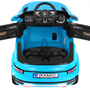 Autko Rapid Racer elektryczne dla dzieci - Niebieski SUV