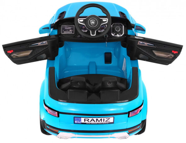 Autko Rapid Racer elektryczne dla dzieci - Niebieski SUV