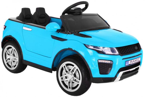 Autko Rapid Racer elektryczne dla dzieci - Niebieski SUV