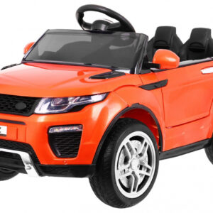 Autko Rapid Racer elektryczne dla dzieci, Pomarańczowy SUV