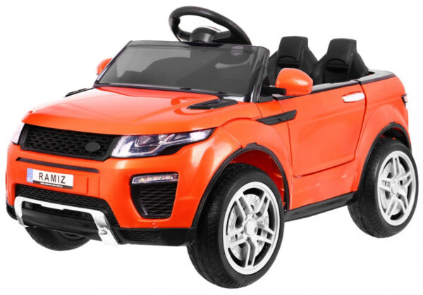 Autko Rapid Racer elektryczne dla dzieci, Pomarańczowy SUV