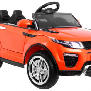 Autko Rapid Racer elektryczne dla dzieci, Pomarańczowy SUV