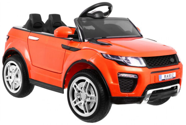 Autko Rapid Racer elektryczne dla dzieci, Pomarańczowy SUV