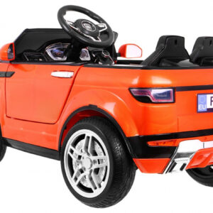 Autko Rapid Racer elektryczne dla dzieci, Pomarańczowy SUV