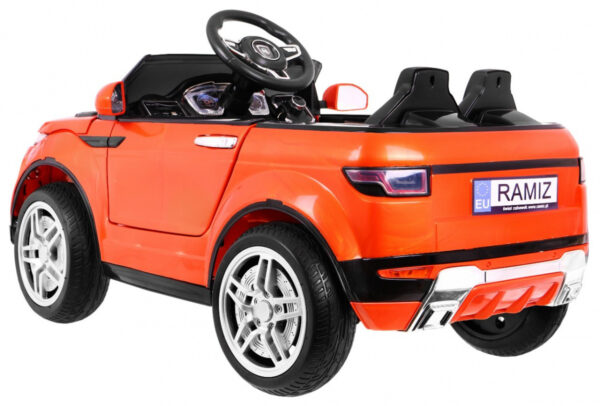 Autko Rapid Racer elektryczne dla dzieci, Pomarańczowy SUV