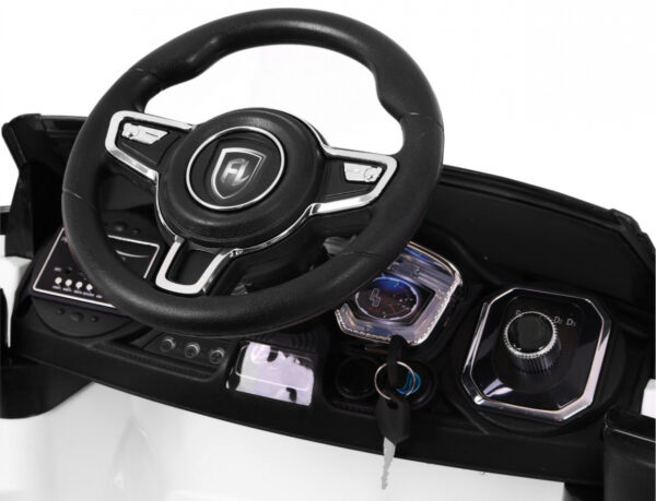 Autko Rapid Racer elektryczne dla dzieci, Pomarańczowy SUV