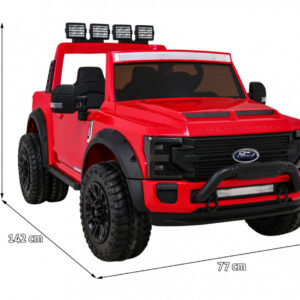 Pojazd Ford Super Duty Czerwony Pickup