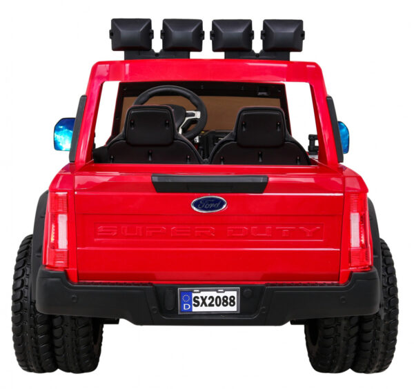 Pojazd Ford Super Duty Czerwony Pickup