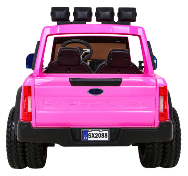 Pojazd pickup - Ford Super Duty Różowy