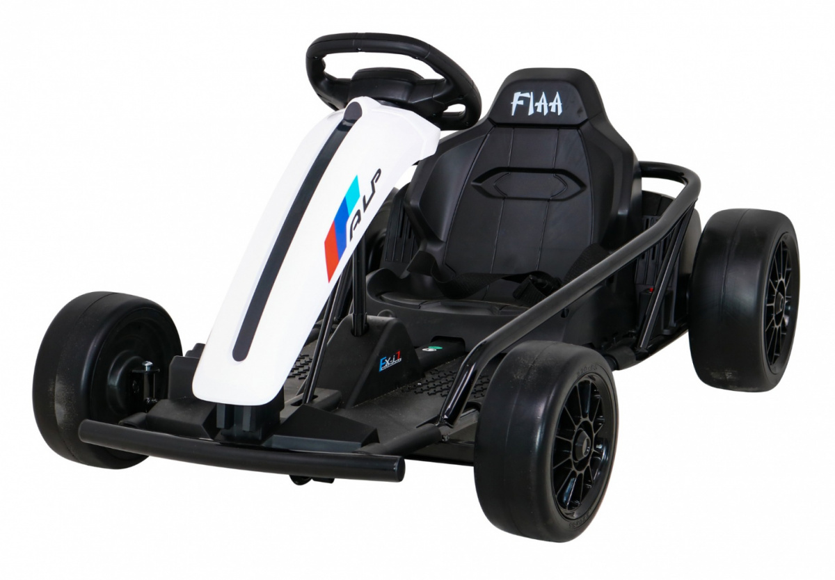 Gokart FX1 Drift Master na akumulator dla dzieci Biały