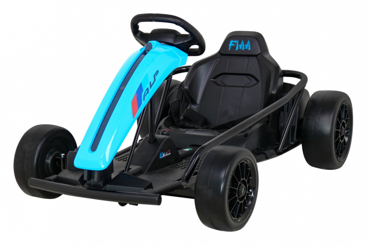 Gokart FX1 Drift Master na akumulator dla dzieci Niebieski