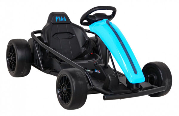Gokart FX1 Drift Master na akumulator dla dzieci Niebieski