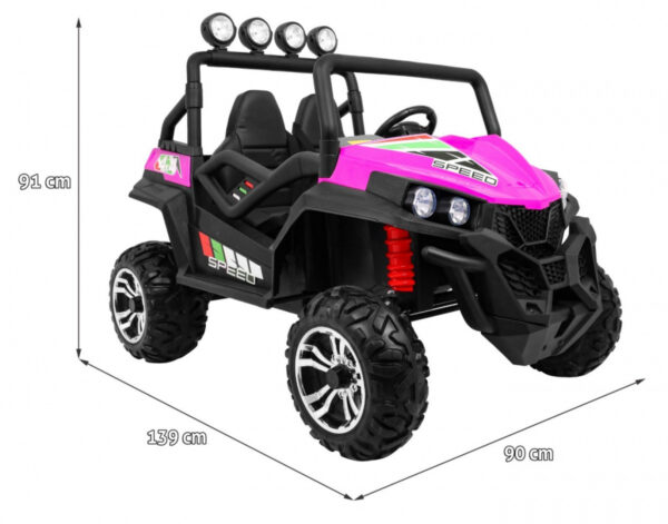 Terenowe Grand Buggy Lift dla dzieci Różowy