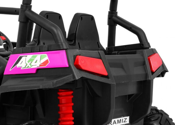 Terenowe Grand Buggy Lift dla dzieci Różowy