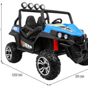 Grand Buggy Strong Lift dla dzieci Niebieski